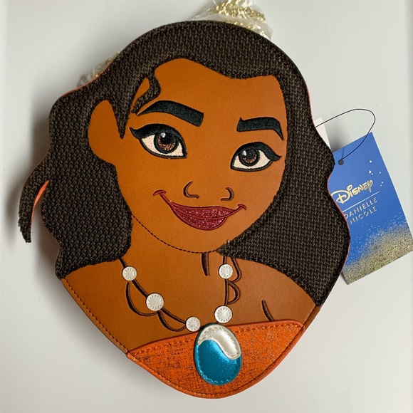 DISNEY Danielle Nicole MOANA Die-Cut Crossbody Bag - Picture 6 of 6